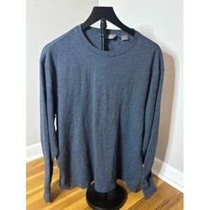 Daniel Cremieux 100% Pima Cotton Long Sleeve Crew Neck T Shirt Top  Women L